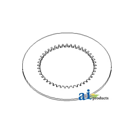 A & I Products Disc, Steel, Clutch 6" x6" x0.1" A-T44804